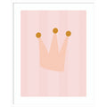 Kate And Laurel Crown By Laura Moss Framed Wall Art Print