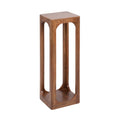 Kate And Laurel Dahl Square Wood Tea Table