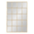 Kate And Laurel Denault Framed 24X36 Inch Windowpane Mirror