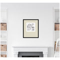 Kate And Laurel Dinner Club By Gabrielly Guedes Framed Wall Art Print