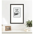 Kate And Laurel Dramatic Exit By Megan Ryan Framed Wall Art Print