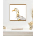 Kate And Laurel Duck No. 1 By Madeline Jeppesen Framed Canvas Wall Art Print