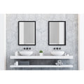 Kate And Laurel Evans Framed Floating Wall Mirror