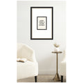 Kate And Laurel Everything Is Figureoutable Positive Quote Black And White By Lucky Guava Framed Wall Art Print