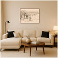 Kate And Laurel Extensie Landscape Nowe Miasto Zygmunt By Nostalgia Prints Framed Canvas Wall Art Print