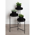Kate And Laurel Finn Metal Tri Level Plant Stand