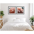 Kate And Laurel Flamingo No. 1 2 2 Piece Framed Wall Art Print Set By Alicia Bock