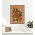Kate And Laurel Floral 4 By Annie Quigley Framed Canvas Wall Art Print