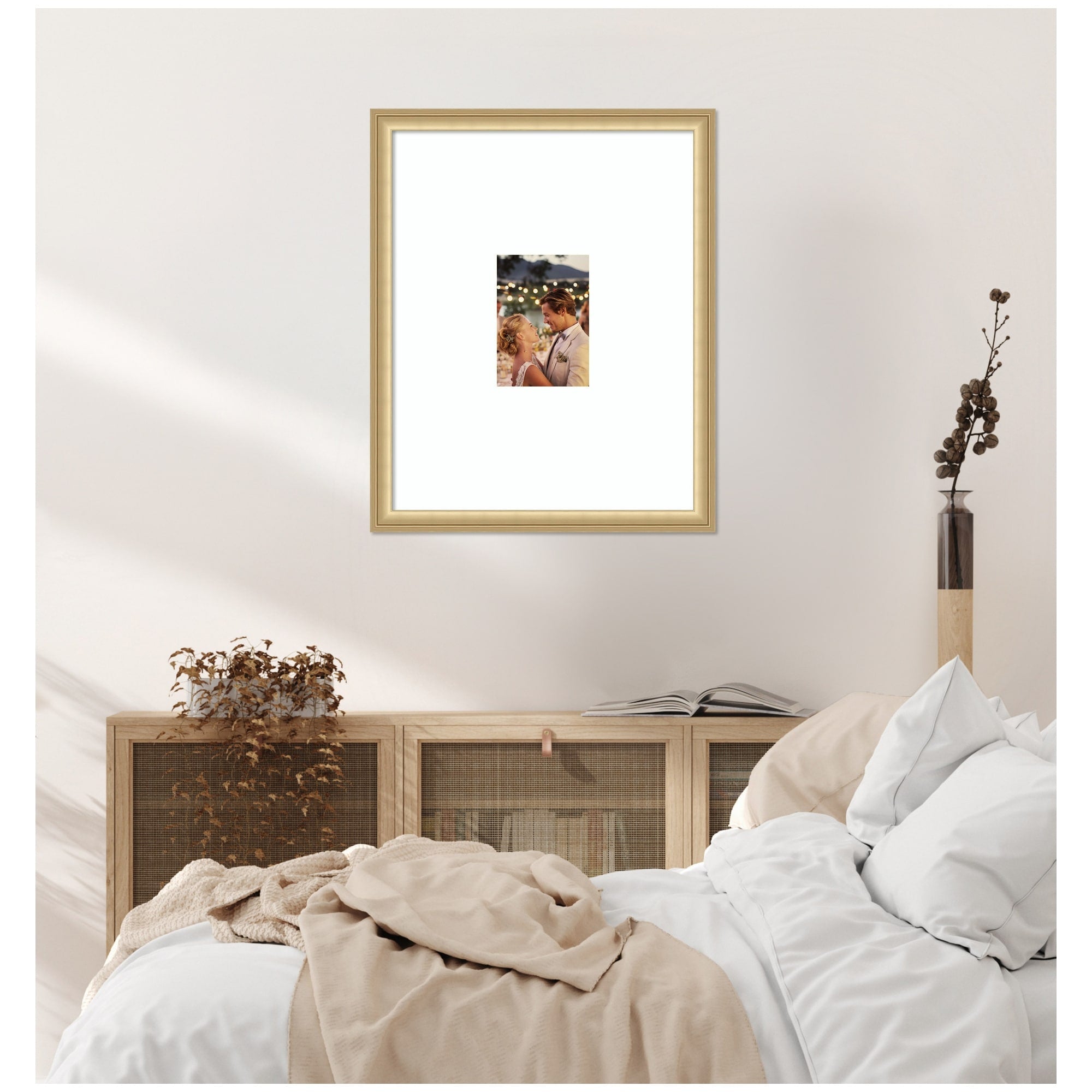 Kate And Laurel Florence Gold Photo Frame