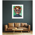 Kate And Laurel Forest Witch By Charlotte Brindley Framed Wall Art Print