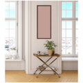 Kate And Laurel Framed Fabric Pinboard Blush Pink Clay Wall Organization