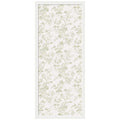 Kate And Laurel Framed Fabric Pinboard Green And White Floral Toile Printed Bulletin Board
