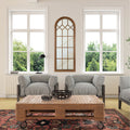 Kate And Laurel Gilcrest Windowpane Framed Mirror 18X47