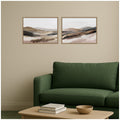 Kate And Laurel Golden Mountainside I Ii 2 Piece Framed Canvas Wall Art Set By Amy Lighthall