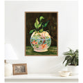 Kate And Laurel Goldfish Garden By Lucia Gianello Framed Canvas Wall Art Print