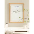 Kate And Laurel Guest Check Blue Dry Erase By The Creative Bunch Studio 18X24