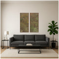 Kate And Laurel Hillside With Trees Framed Canvas Wall Art Set By The Smithsonian American Art Museum
