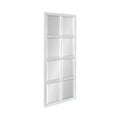 Kate And Laurel Hogan 9 Windowpane Wood Wall Mirror 26X32