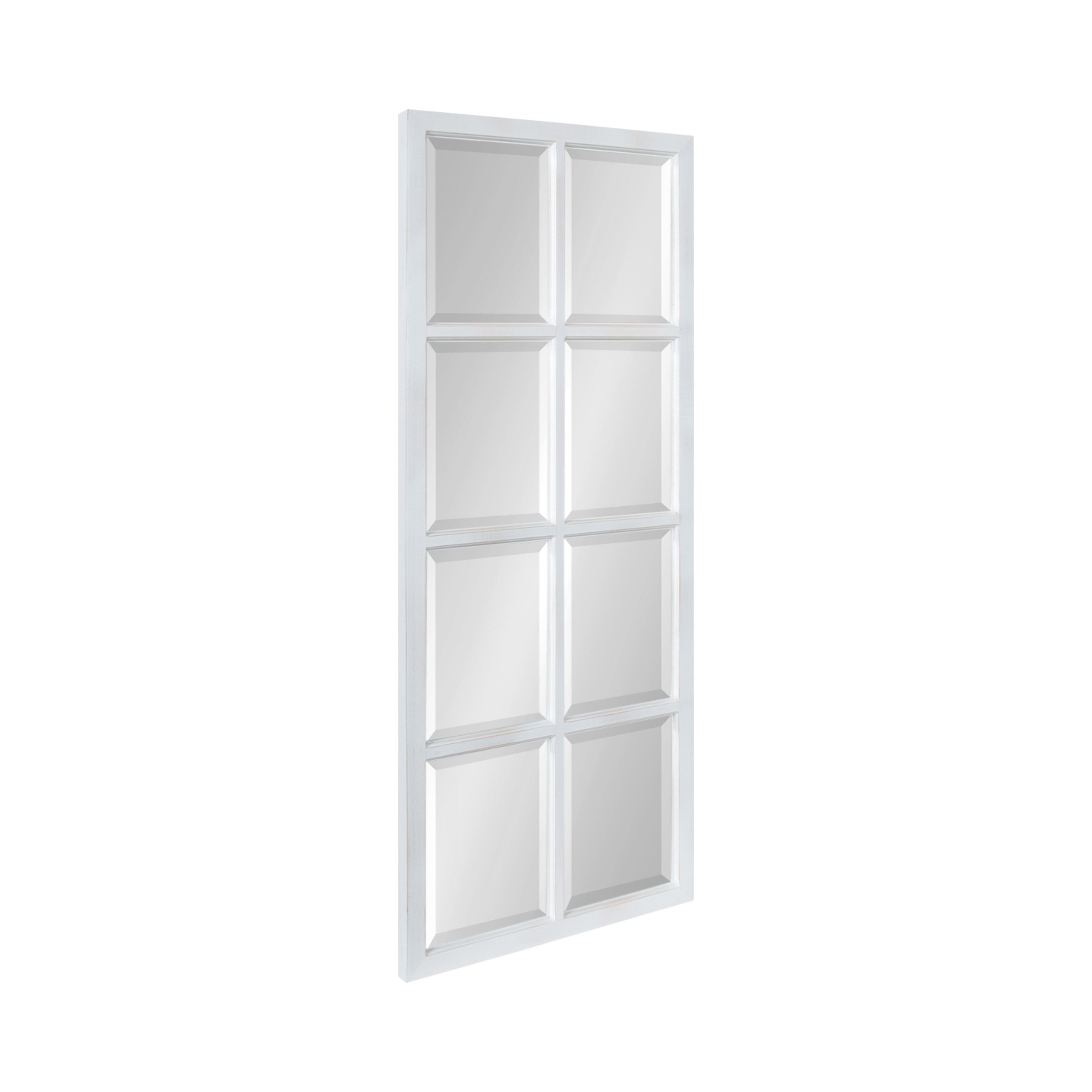Kate And Laurel Hogan 9 Windowpane Wood Wall Mirror 26X32