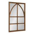 Kate And Laurel Hogan Wood Arch Wall Mirror