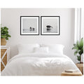 Kate And Laurel Humpback Whale 2 Piece Framed Wall Art Print Set By Laura Evans