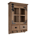Kate And Laurel Hutchins Wood Wall Cabinet