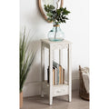 Kate And Laurel Idabelle Wood Square Accent Table 12X12X30