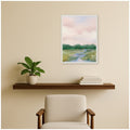 Kate And Laurel Landscape No 11 By Annie Quigley Framed Canvas Wall Art Print