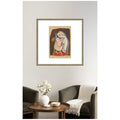 Kate And Laurel Matka 1938 Mikulas Galanda By Nostalgia Prints Framed Wall Art Print