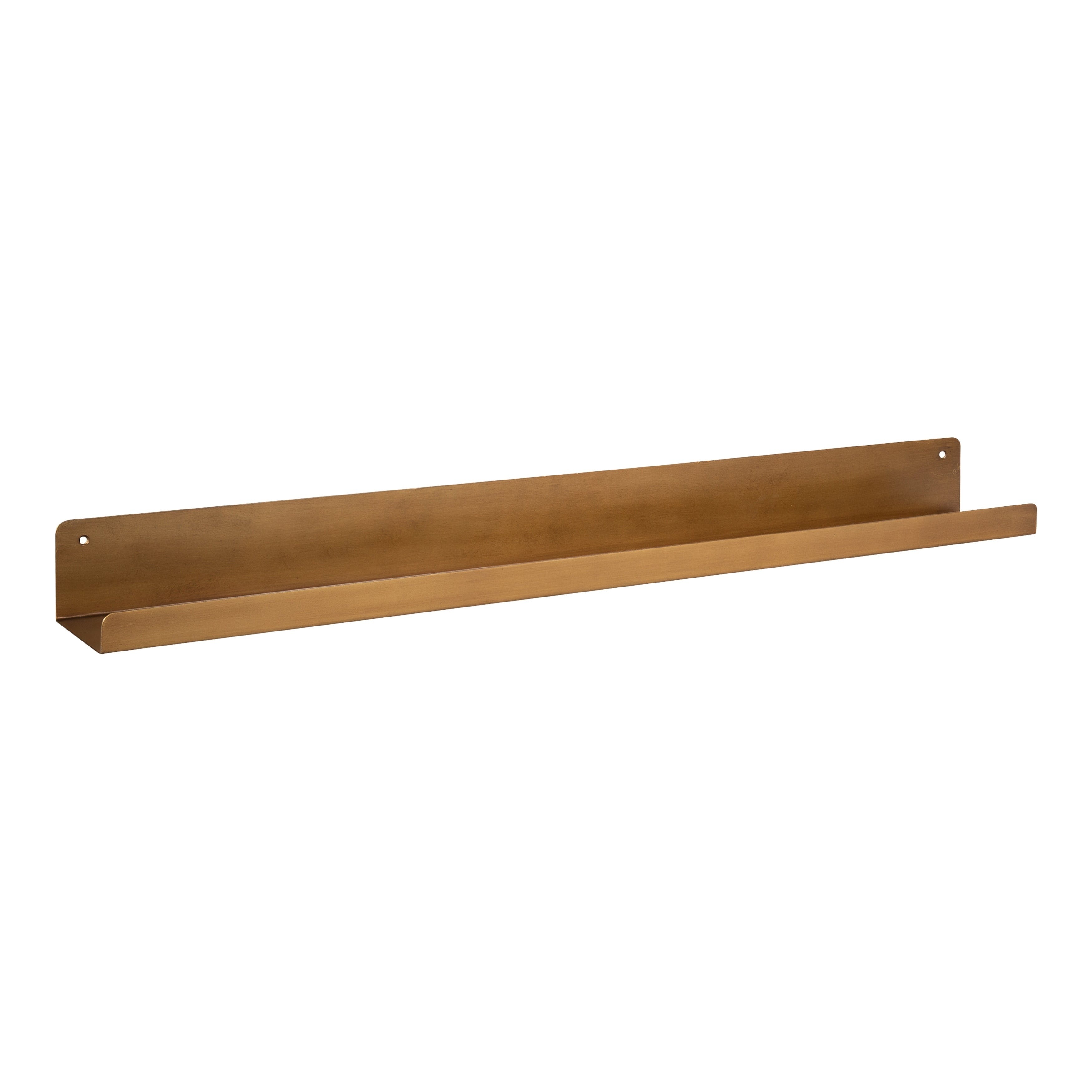 Porch Den Stringtown Modern Metal Ledge Shelf Set