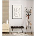 Kate And Laurel Minimalist Lines By Gabrielly Guedes Framed Canvas Wall Art Print