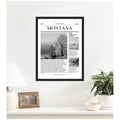 Kate And Laurel Montana Article By Megan Ryan Framed Canvas Wall Art Print