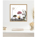 Kate And Laurel Mushroom No. 2 By Madeline Jeppesen Framed Canvas Wall Art Print