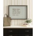Kate And Laurel Natural Linen Cloud Dancer White By The Creative Bunch Studio 24X18