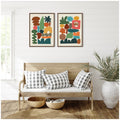 Kate And Laurel Night Chords 2 Piece Framed Canvas Wall Art Set By Kelly Knaga