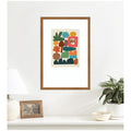 Kate And Laurel Night Chords 2 By Kelly Knaga Framed Wall Art Print