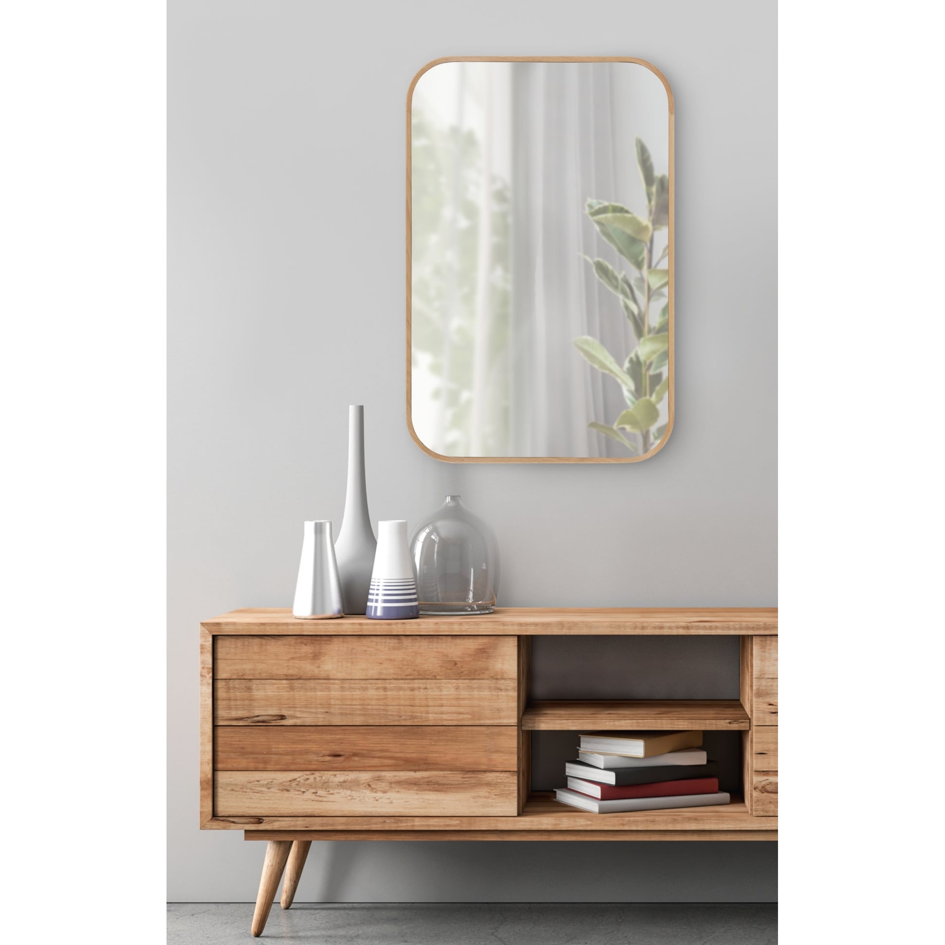 Kate And Laurel Nordlund Framed Wall Mirror 23X35