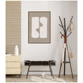 Kate And Laurel Organic Figures No. 1 By Gabrielly Guedes Framed Canvas Wall Art Print