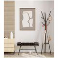 Kate And Laurel Organic Figures No. 2 By Gabrielly Guedes Framed Canvas Wall Art Print