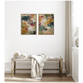 Kate And Laurel Painted Storm No. 1 No. 2 2 Piece Framed Canvas Wall Art Set By Amy Lighthall