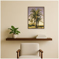 Kate And Laurel Palm Trees 1833 Prosper Marihat By Nostalgia Prints Framed Canvas Wall Art Print