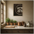 Kate And Laurel Pear Study 1 By Crystal Lynn Collins Framed Canvas Wall Art Print