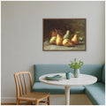 Kate And Laurel Pears By Hubert Bellis By Nostalgia Prints Framed Canvas Wall Art Print
