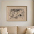 Kate And Laurel Picture Book Helene Schjerfbeck By Nostalgia Prints Framed Canvas Wall Art Print