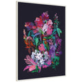 Kate And Laurel Pink Tropical By Reed Rosebud Framed Canvas Wall Art Print