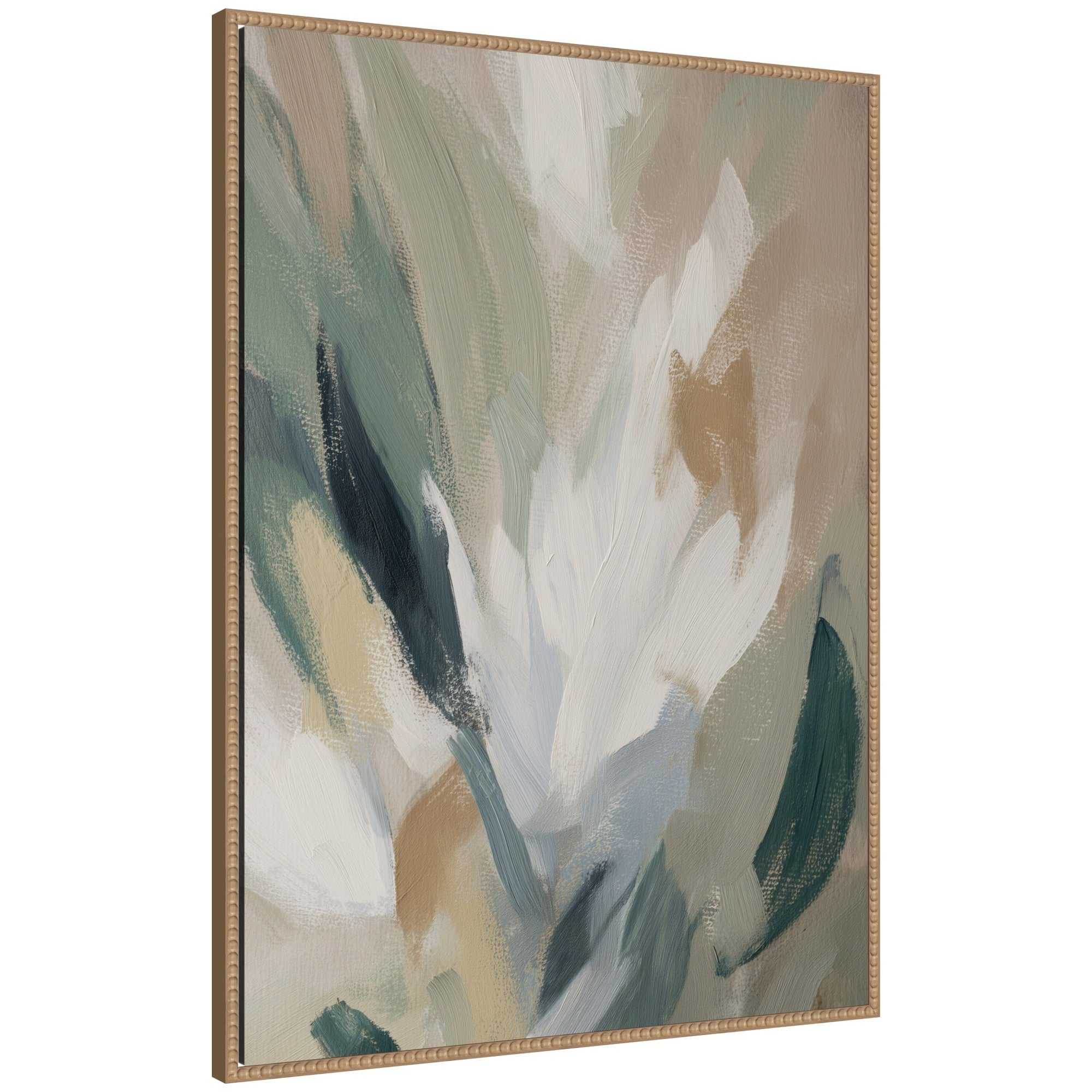 Kate And Laurel Plant Form No. 2 By Amy Lighthall Framed Canvas Wall Art Print