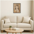 Kate And Laurel Portrait Of Alice Helleupaul Cesar Helleu By Nostalgia Prints Framed Canvas Wall Art Print