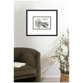 Kate And Laurel Postcard Florence By Teju Reval Framed Wall Art Print