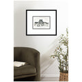 Kate And Laurel Postcard Paris By Teju Reval Framed Wall Art Print