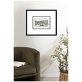 Kate And Laurel Postcard Venice By Teju Reval Framed Wall Art Print